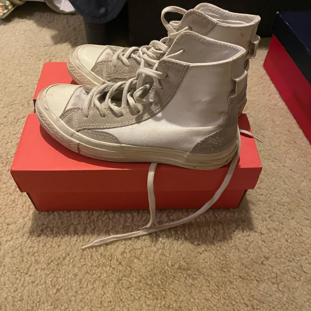 Lightly worn converse high tops